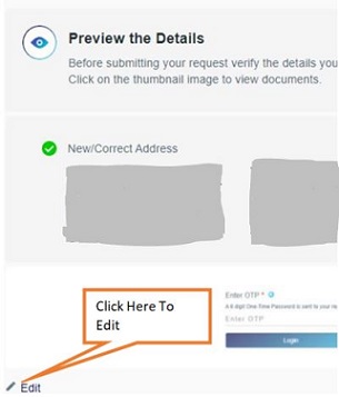 preview your details